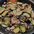 みこひろママ's cooksnap of when they made 簡単♪茄子とズッキーニの胡麻味噌炒め.