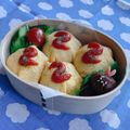 mipoみぽ's cooksnap of when they made 卵１個で一気に４つ！オムライスおにぎり.