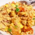 茶太郎ラッシュ･ω･'s cooksnap of when they made カラフル☆ツナたまそぼろ丼.
