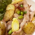 ふぁんころ's cooksnap of when they made ジャガイモとトントロの炒め物.