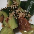 ヨシヨッシー's cooksnap of when they made 叩いて♪ちぎって♪キュウリ梅ポン.