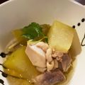 naoki1203's cooksnap of when they made 鶏肉と冬瓜の煮物.