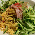 ユゥゆぅ's cooksnap of when they made 焼きそば麺で、タレも速攻の冷やし中華♪.
