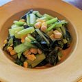 喜八＆Hacchi's cooksnap of when they made 小松菜炒め.