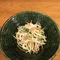 days713's cooksnap of when they made 穂先メンマと貝割れの☆簡単マヨおつまみ.