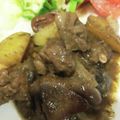 さゆとまみ's cooksnap of when they made レバーとじゃが芋炒め.
