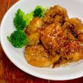 ルぴあ's cooksnap of when they made 若返り効果も！？鶏肉の黒酢生姜焼き.