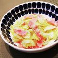 Dellaたん's cooksnap of when they made お弁当に！キャベツとベーコンのレンジ蒸し.