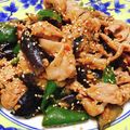 Emihann's cooksnap of when they made 豚こま肉となすとピーマンの味噌炒め.