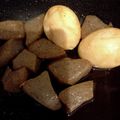 こうのとりヒロシ's cooksnap of when they made 大根とこんにゃくと卵の煮物.