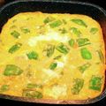 桜月❀咲良mommy's cooksnap of when they made 下茹で不要簡単【モロッコいんげんの卵とじ.