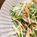 bb☆'s cooksnap of when they made 水菜とカニカマの胡麻マヨサラダ.