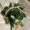 MapiSapi's cooksnap of when they made 空芯菜と海苔のナムル.