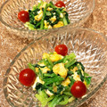 なつき☆ミ's cooksnap of when they made 懐かしい給食！ほうれん草の卵チーズ和え.