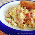 inyako's cooksnap of when they made かんたん魚肉マヨバターチャーハン.
