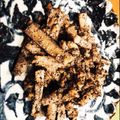 maezuchu's cooksnap of when they made お酒のお供に♪たたき牛蒡を胡麻胡桃味噌で.