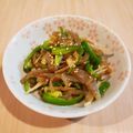 Richland☆Y's cooksnap of when they made ピーマンとこんにゃくのきんぴら.