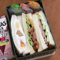 ☆コロ♡'s cooksnap of when they made やきとり缶でサンドイッチ.