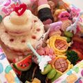 ガラスの靴☆゜'s cooksnap of when they made お誕生日ケーキのお弁当♪（簡単キャラ弁）.
