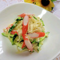 ゆう赤大好き♪♪'s cooksnap of when they made きゅうりと切り干し大根のサラダ.