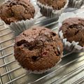 gonzou0910's cooksnap of when they made 簡単♪ふわふわ濃厚☆チョコマフィン.