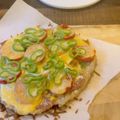 1035's cooksnap of when they made ダイエット中に♪超簡単☆オートミールピザ.