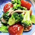 飲んだくれよーちゃん's cooksnap of when they made 簡単！ブロッコリーとミニトマトのサラダ.
