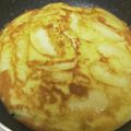 ビギナーえい's cooksnap of when they made フライパンでリンゴケーキ.