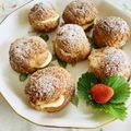 ボブナナ's cooksnap of when they made さっくさく☆クッキーシュークリーム♪.