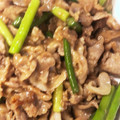 ☆ayami☆26's cooksnap of when they made 簡単☆ジューシー♪豚肉とにんにくの芽炒め.