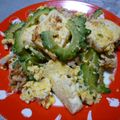 村野民子's cooksnap of when they made ゴーヤチャンプルー.