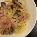 まあ太郎＊'s cooksnap of when they made しめじとベーコンの和風パスタ.