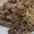 あゆたっくん's cooksnap of when they made 牛肉と玉ねぎのすき焼き風.