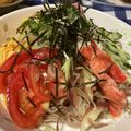 マールマル's cooksnap of when they made 旬の野菜で冷やしそば.