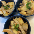 yu228's cooksnap of when they made 新じゃがと新玉ねぎのバター醤油炒め.
