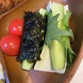 yu🐓's cooksnap of when they made キュウリのしそチーズ巻き＆のりチーズ巻き.