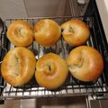 クックABDFZT☆'s cooksnap of when they made バリッと！モチッと！天然酵母のベーグル.