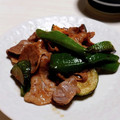 チコリママ's cooksnap of when they made タレ1本で時短★豚コマと夏野菜炒め.