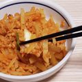 アクセル☆'s cooksnap of when they made ジャガイモのキムチひき肉炒め.