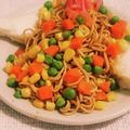 私市ビッキーズ津門巳's cooksnap of when they made “ミックスベジタブル2号焼きそば”.