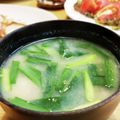 τомоко's cooksnap of when they made ニラたまのお味噌汁.