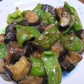 yuatu56's cooksnap of when they made 茄子とぴーまんの甘辛煮.