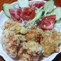 ムーミン☆ママ's cooksnap of when they made 冷めてもカリカリ唐揚げ.