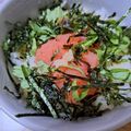 あけにゅう's cooksnap of when they made まったりピリ辛☆魅惑の明太バター醤油ご飯.