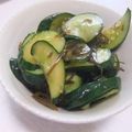 きらり流れ星's cooksnap of when they made 簡単♪きゅうりと塩昆布の浅漬け.
