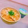 Rina☻'s cooksnap of when they made 簡単＆節約ランチ★天かすの玉子丼.