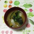 おはなすき's cooksnap of when they made かぼちゃと玉ねぎの味噌汁.