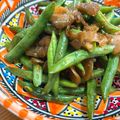 marilin36's cooksnap of when they made いんげんとザーサイの炒め.