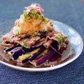 クック3539PY☆'s cooksnap of when they made 牛薄切り肉と茄子のみぞれ酢醤油びたし.