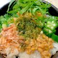 あい♪らんど's cooksnap of when they made 青のりおくら納豆.
